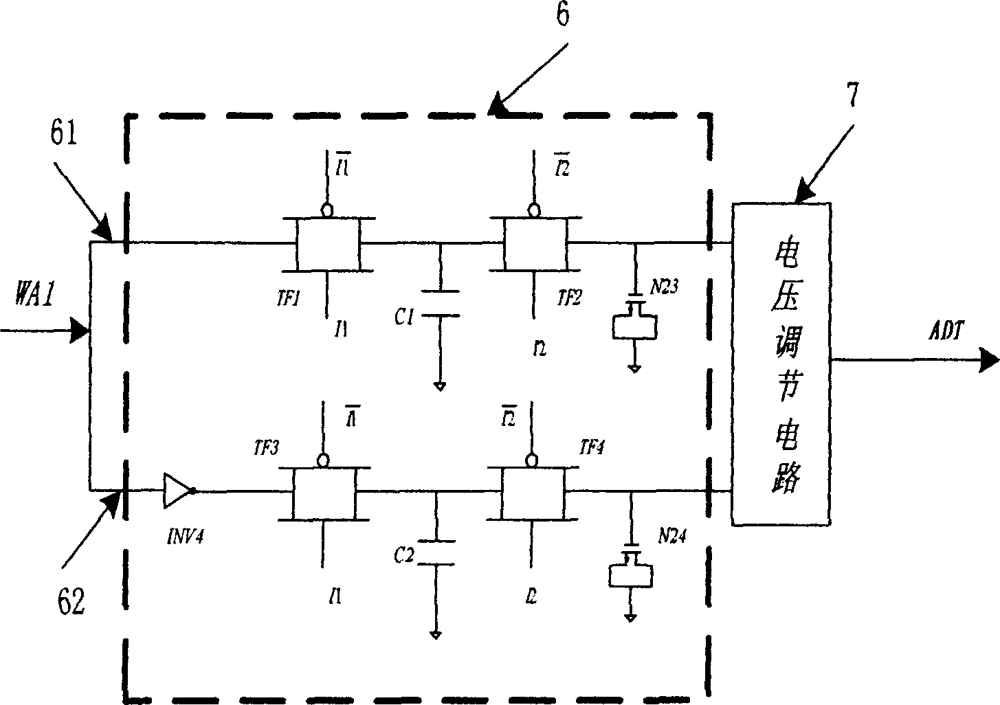 CMOS comparator