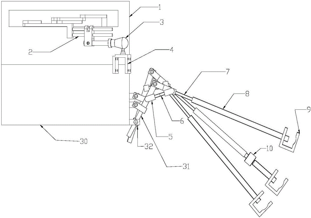 Electromagnetic drive robot driver for automobile tests