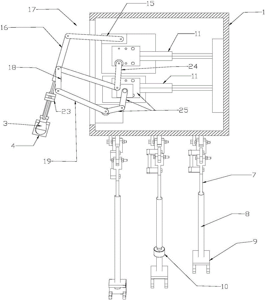 Electromagnetic drive robot driver for automobile tests