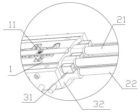 Heating device for bus-bar manufacturing