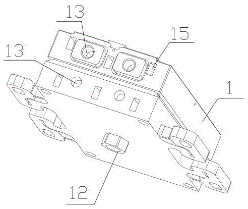 Heating device for bus-bar manufacturing