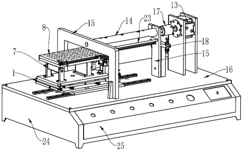 Linear processing equipment of intelligent digital communication equipment touch screen surface high-molecular compound