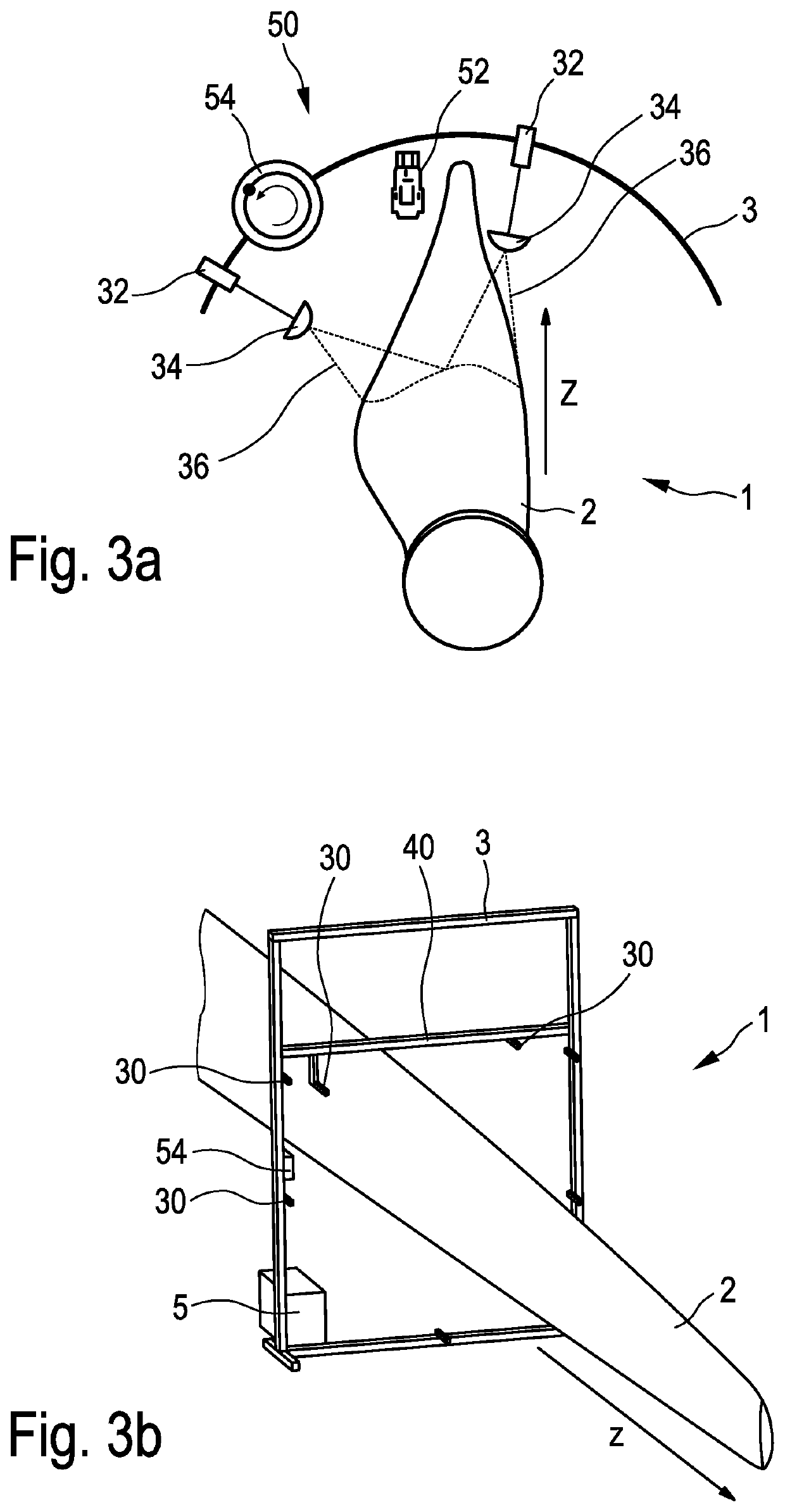 Method for referencing a plurality of sensors and associated measuring device