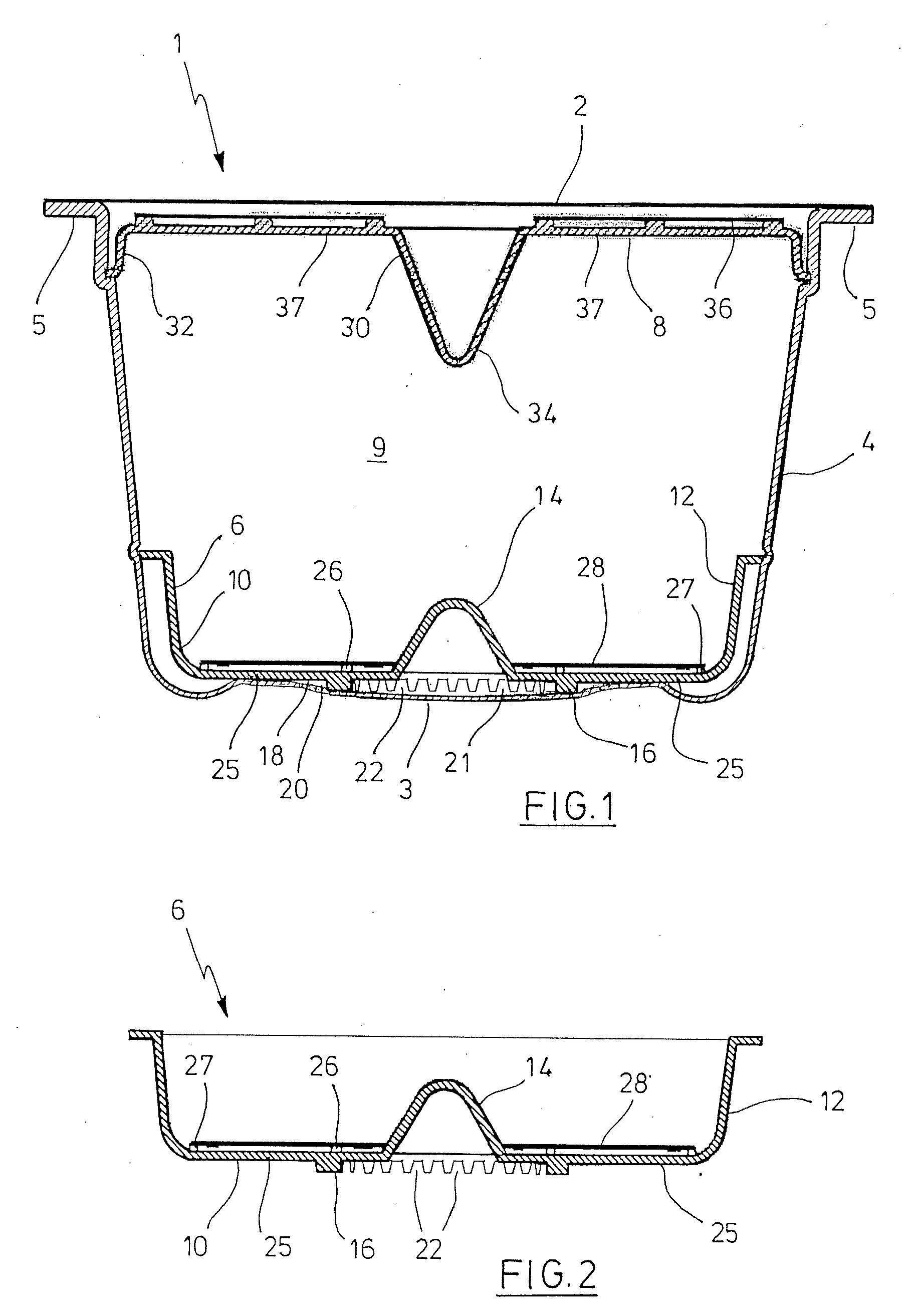 Portion capsule