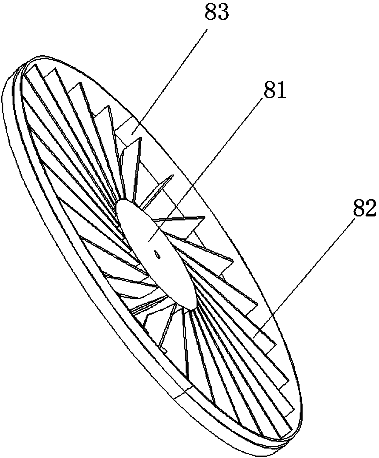 An air outlet structure of a mobile air conditioner and a mobile air conditioner having the same