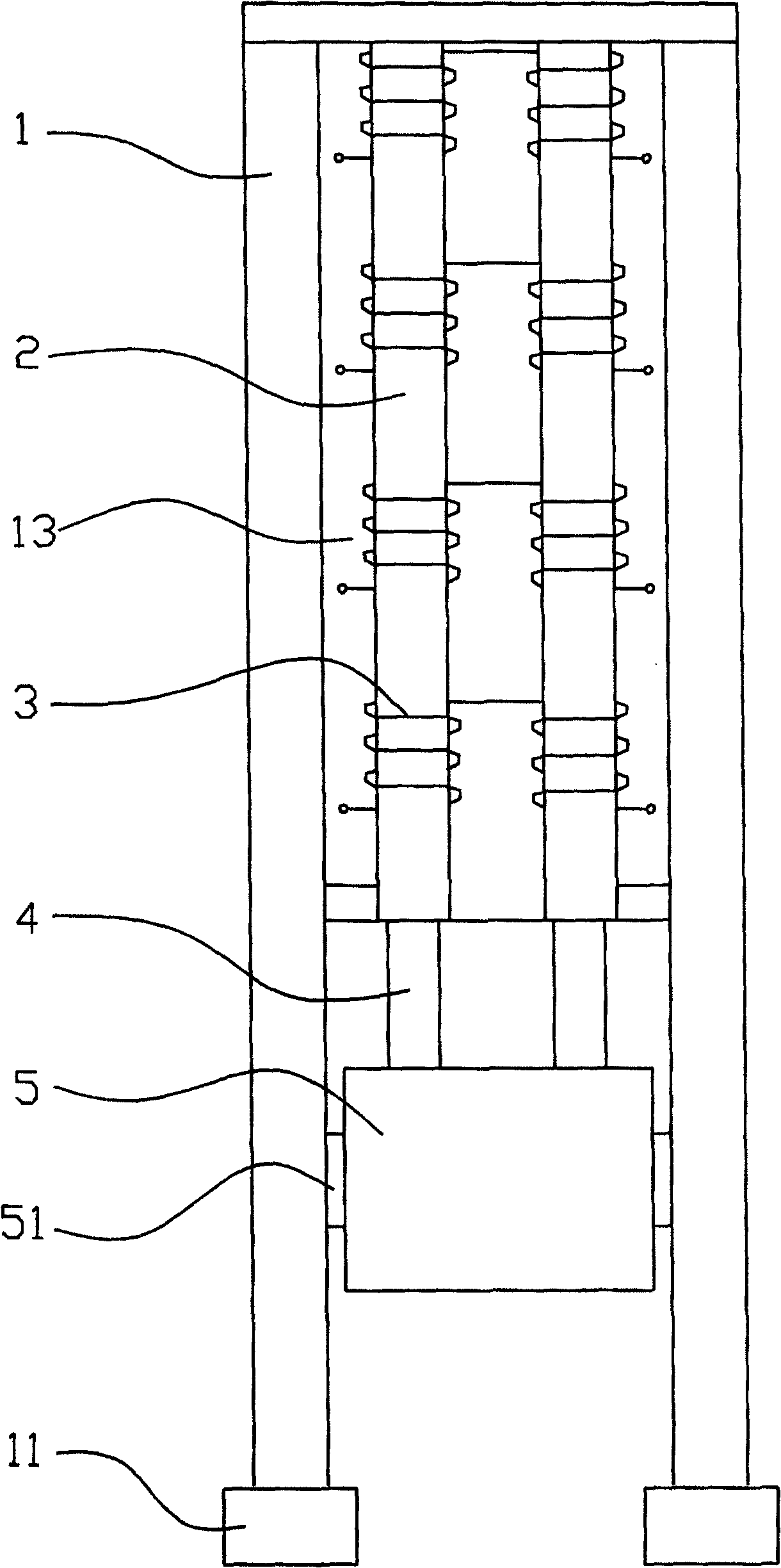 Equipment of wave power generation