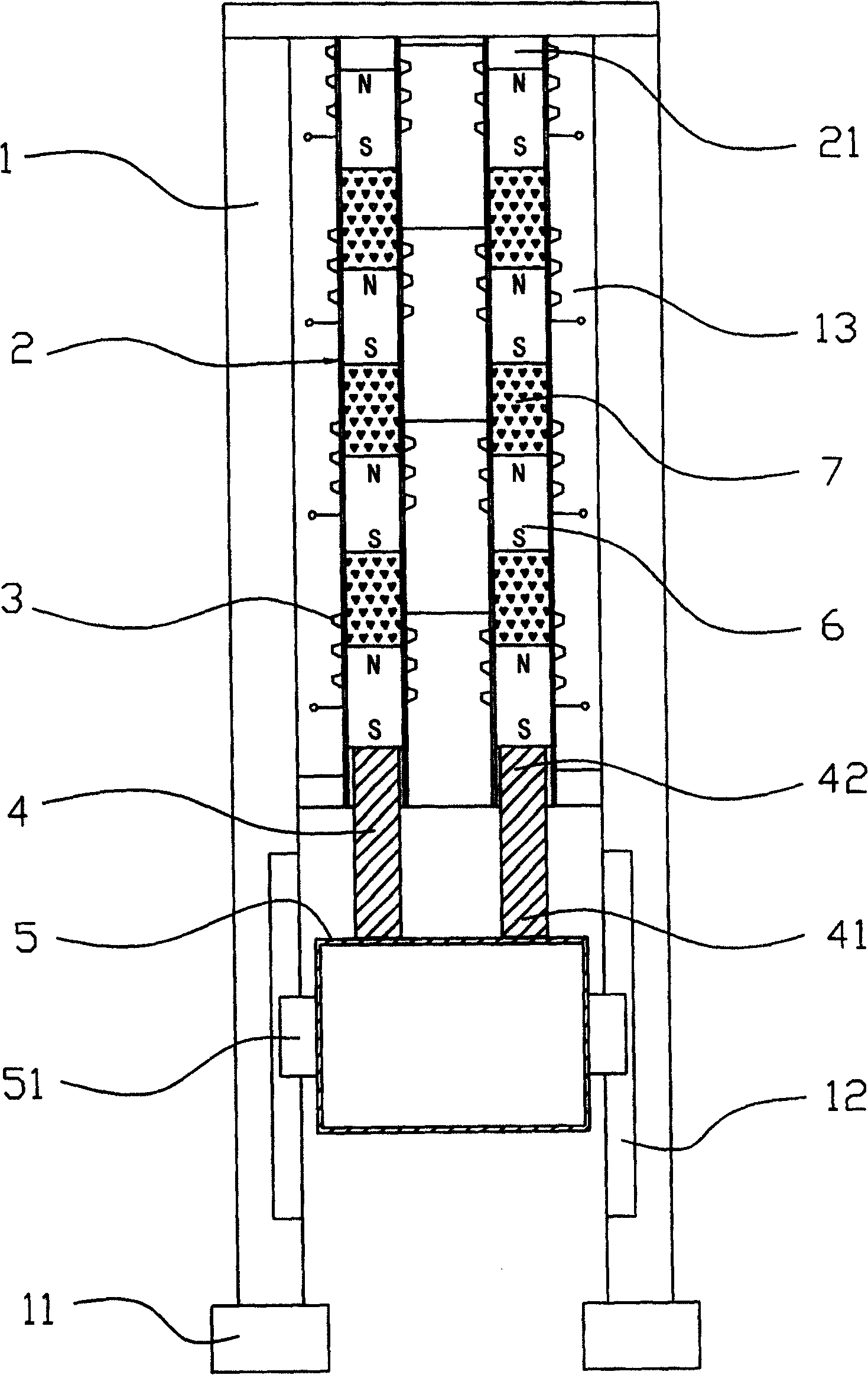 Equipment of wave power generation