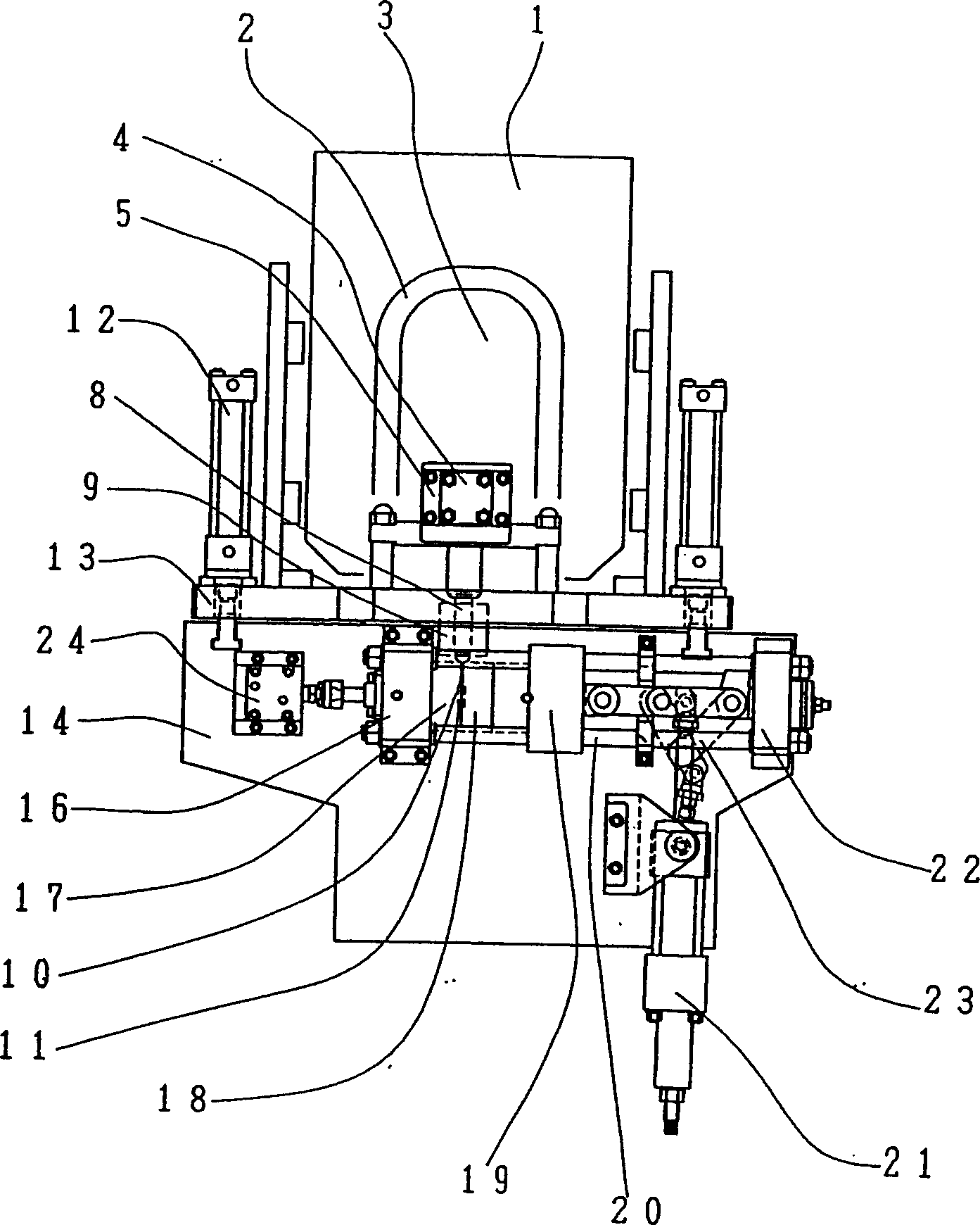 Thermal die casting machine