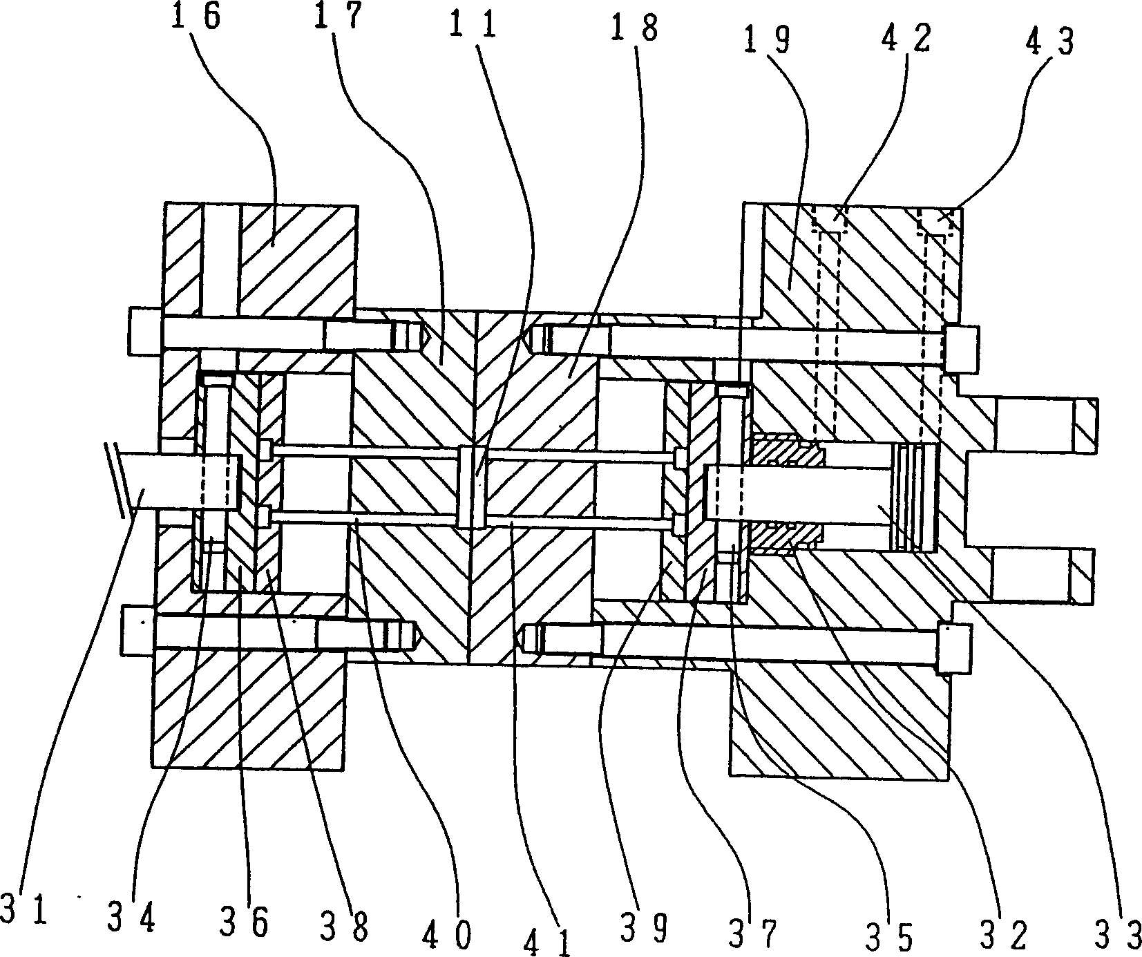 Thermal die casting machine