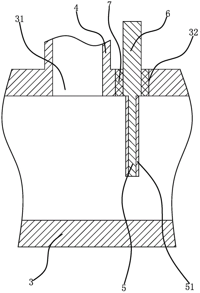 Heat dissipation device of air blower