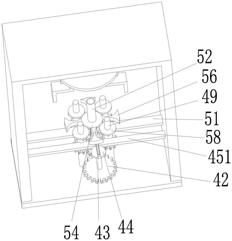 Metal connecting piece flange casting forming treatment system