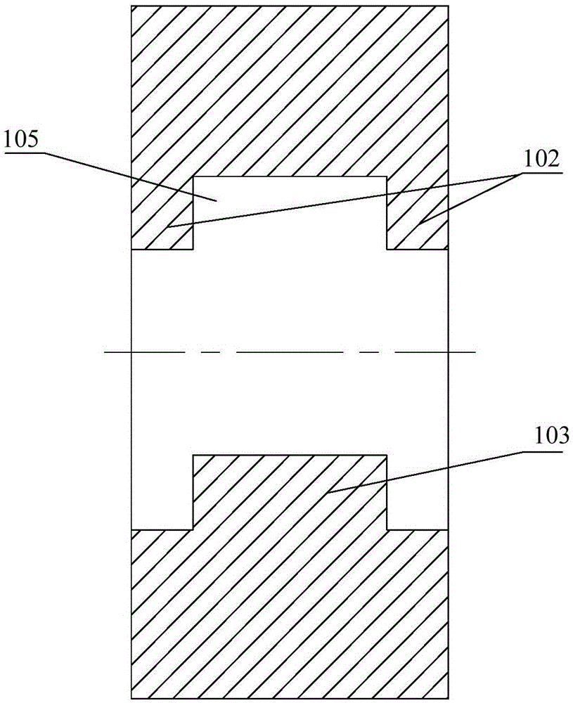 External rotor core, damping rotor and motor