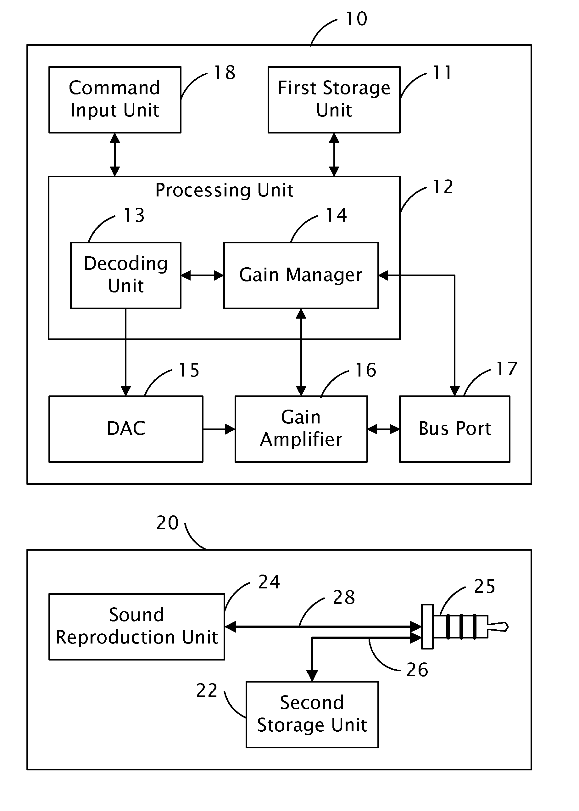 Audio processing apparatus for automatic gain control