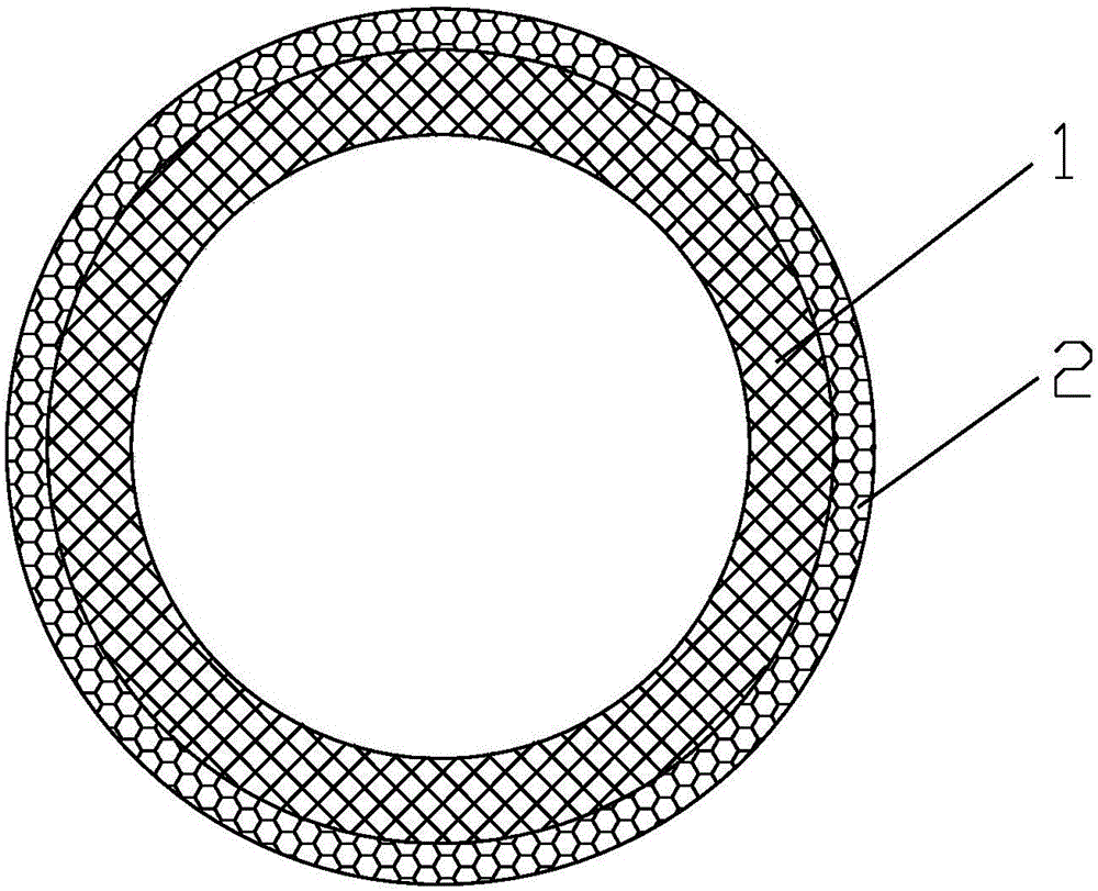 Composite metal porous pipe and preparing method thereof