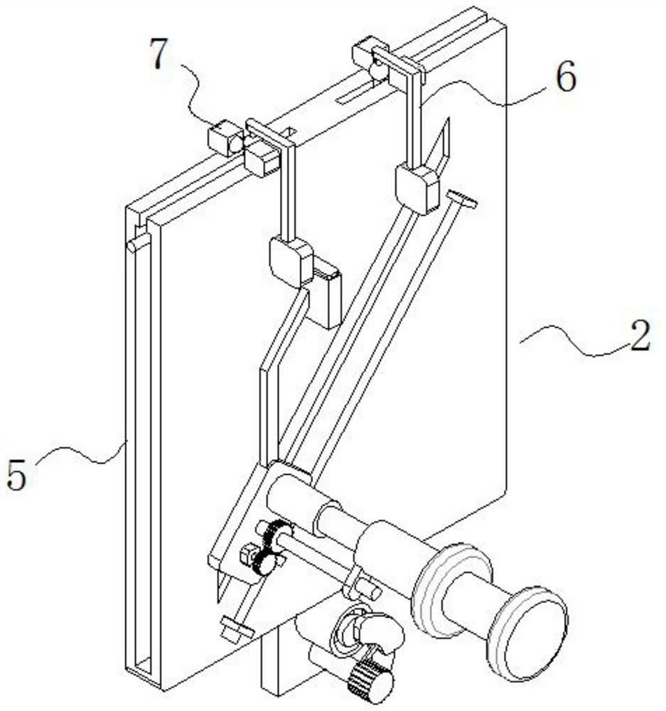 Concealed cleaning structure for obstetrical nursing and using method thereof