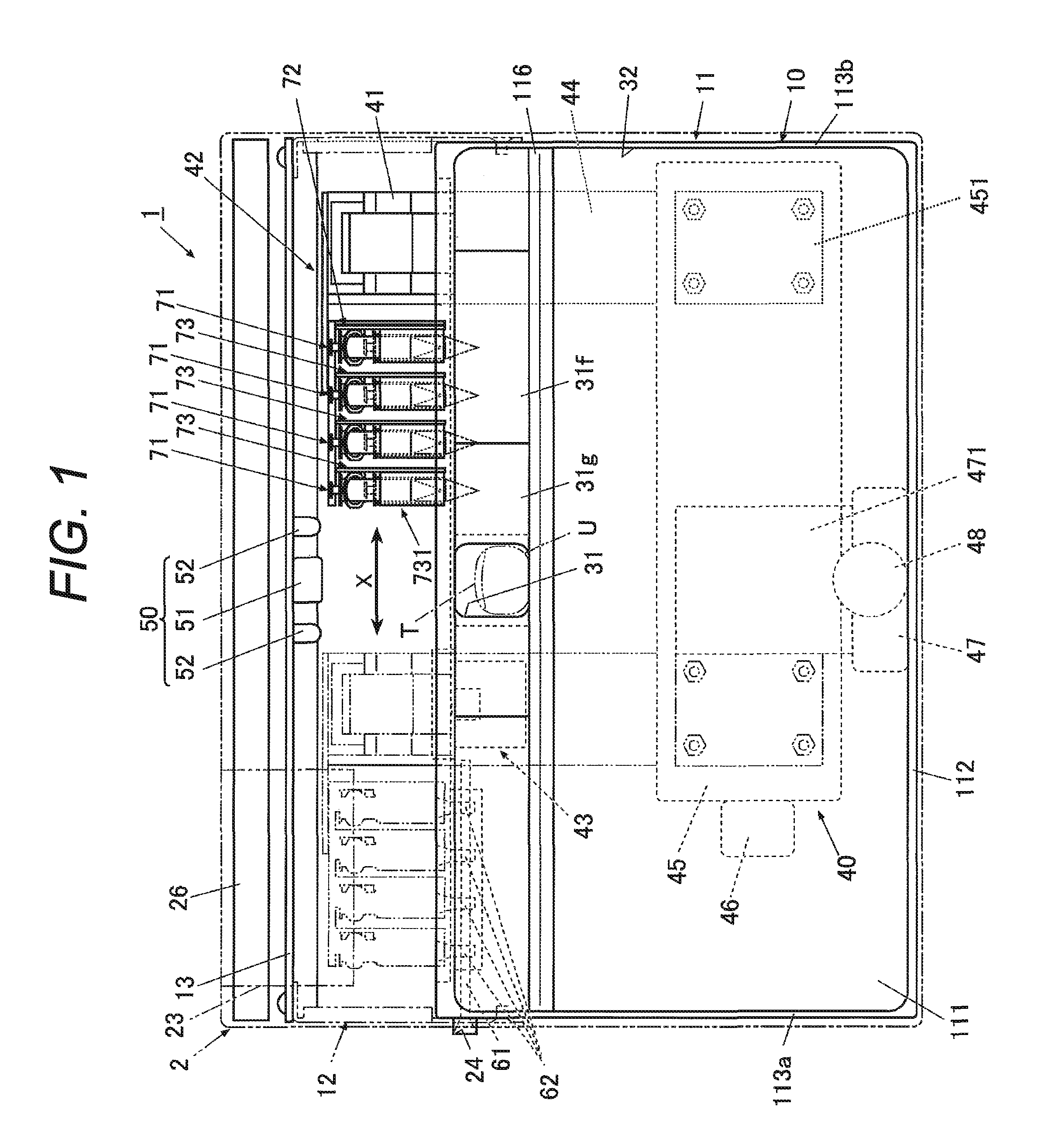 Drawing device and method for detecting shape of nail in the same