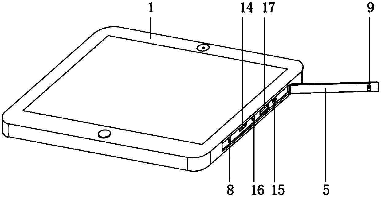 E-menu equipment with video function