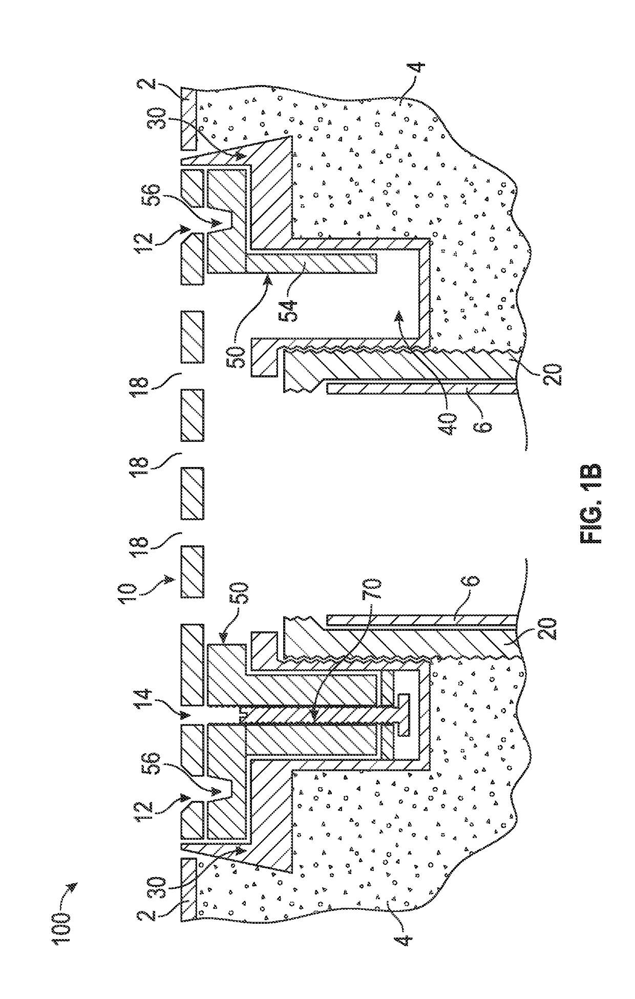 Drain and drain leveling mechanism