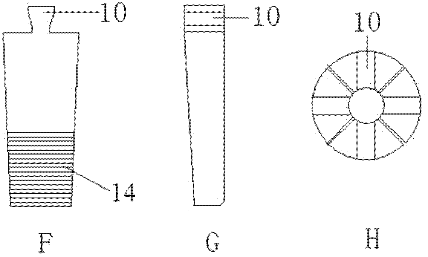 Hardware fitting for detecting mechanical property of bar material and using method thereof