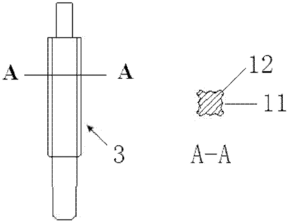 Hardware fitting for detecting mechanical property of bar material and using method thereof