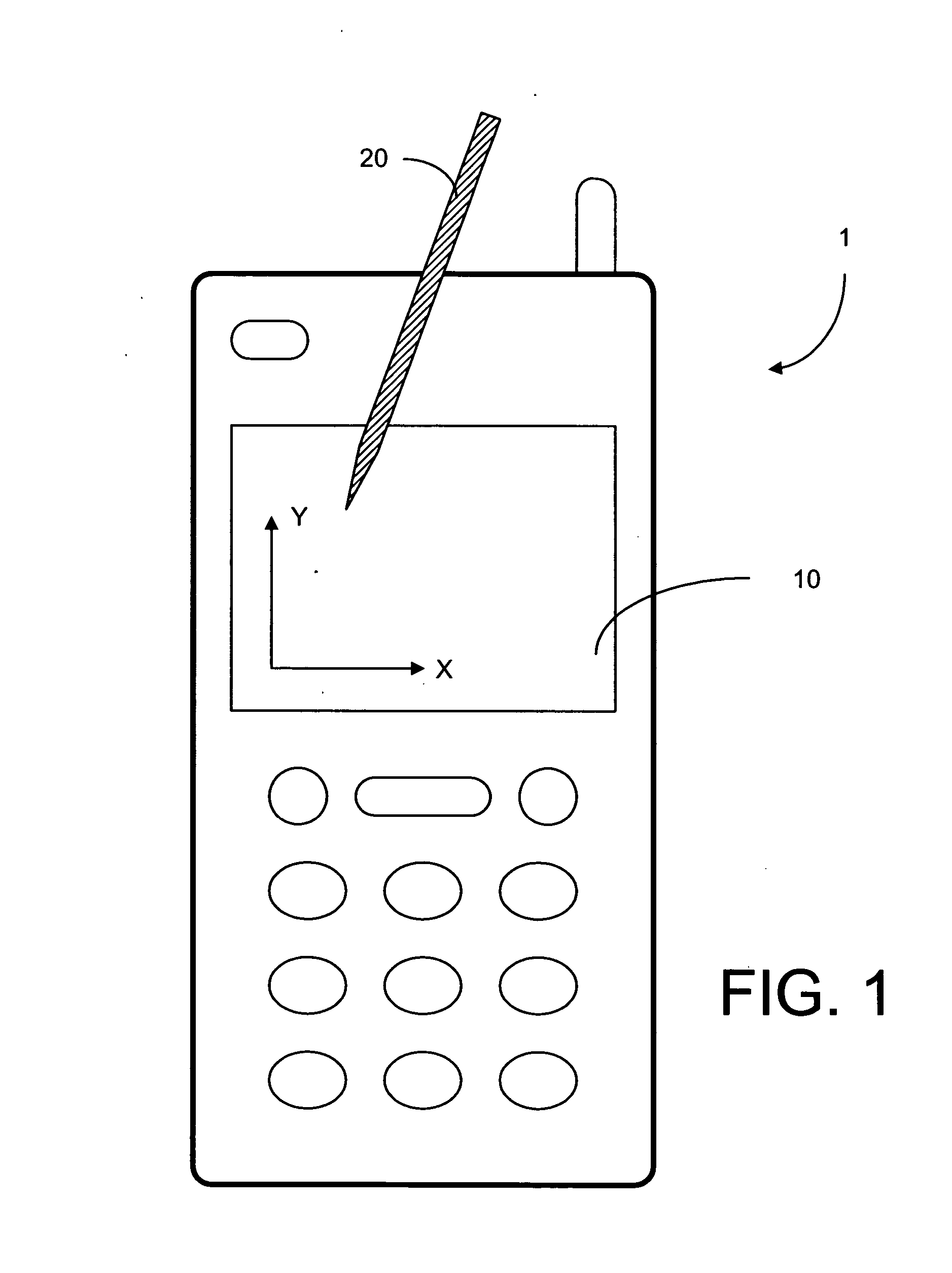 Method and device for detecting touch pad input