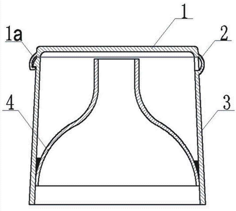 Water bottle cover capable of preventing water splashing