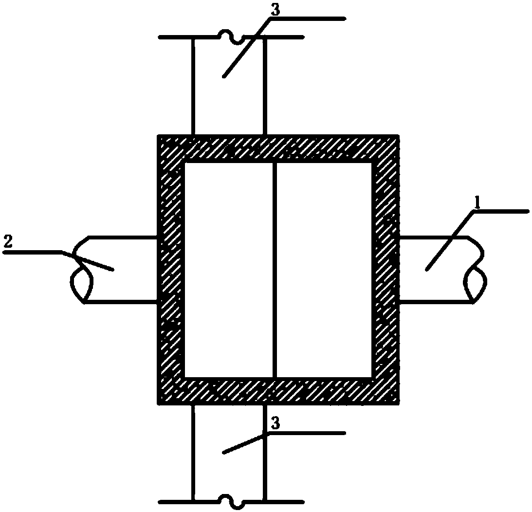 Distributing well with double flaps sluice gate and drainage system and drainage control methods thereof