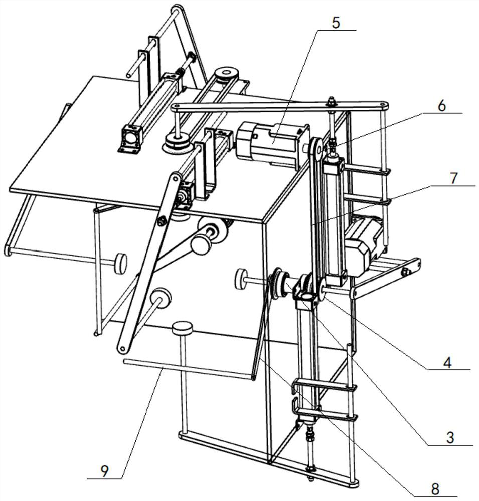 Automatic wrapping equipment for box body