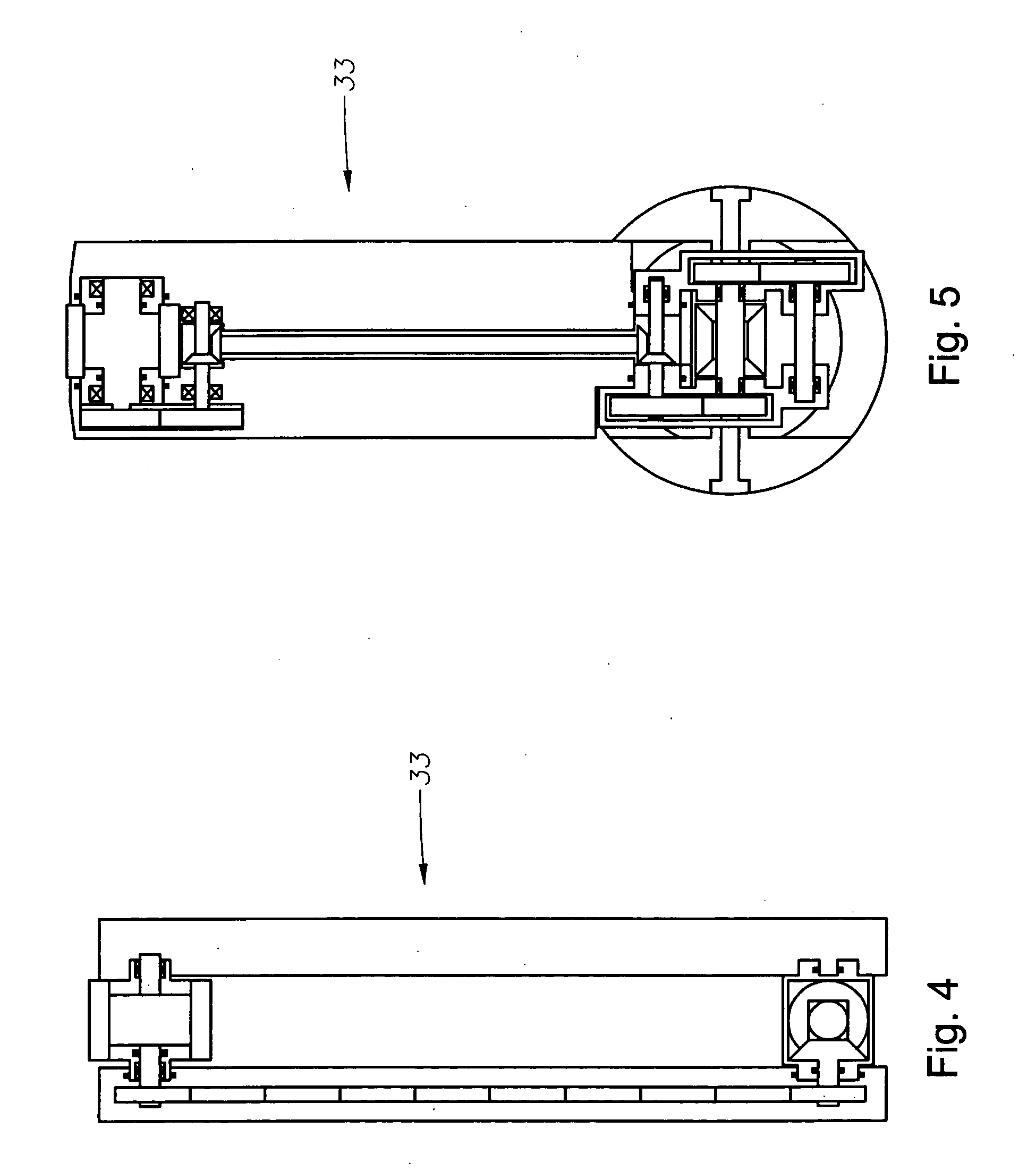 Open hole tractor with tracks