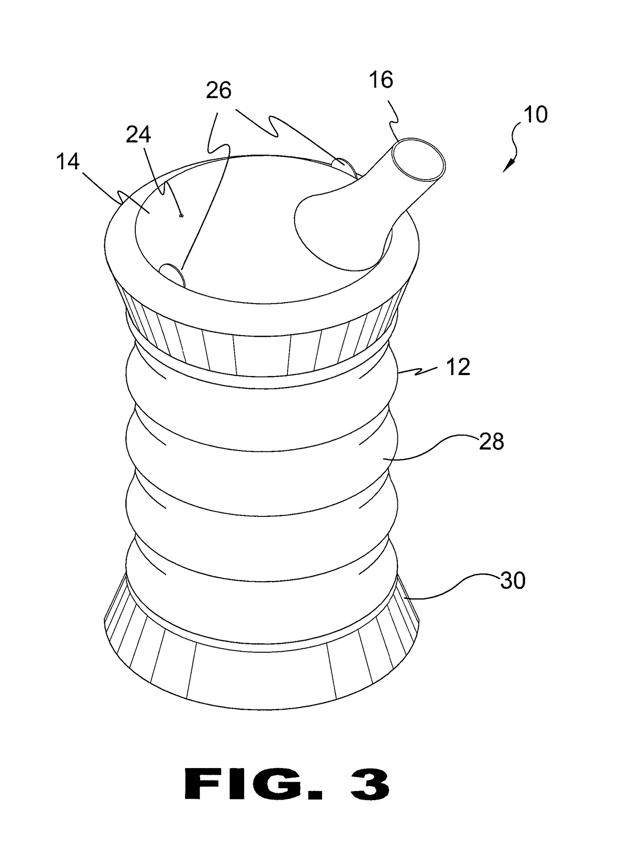 Ergonomic beverage container