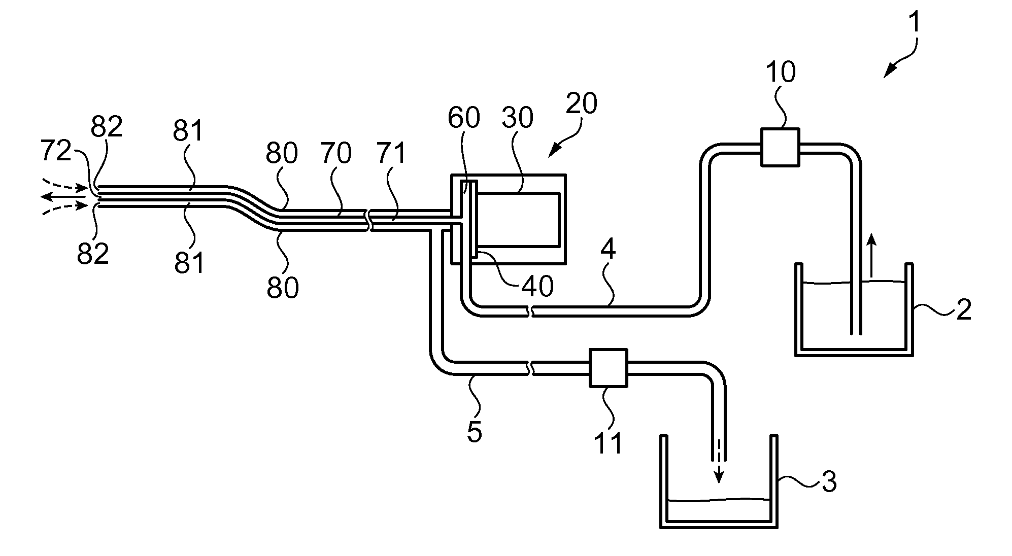 Fluid ejection device and medical instrument