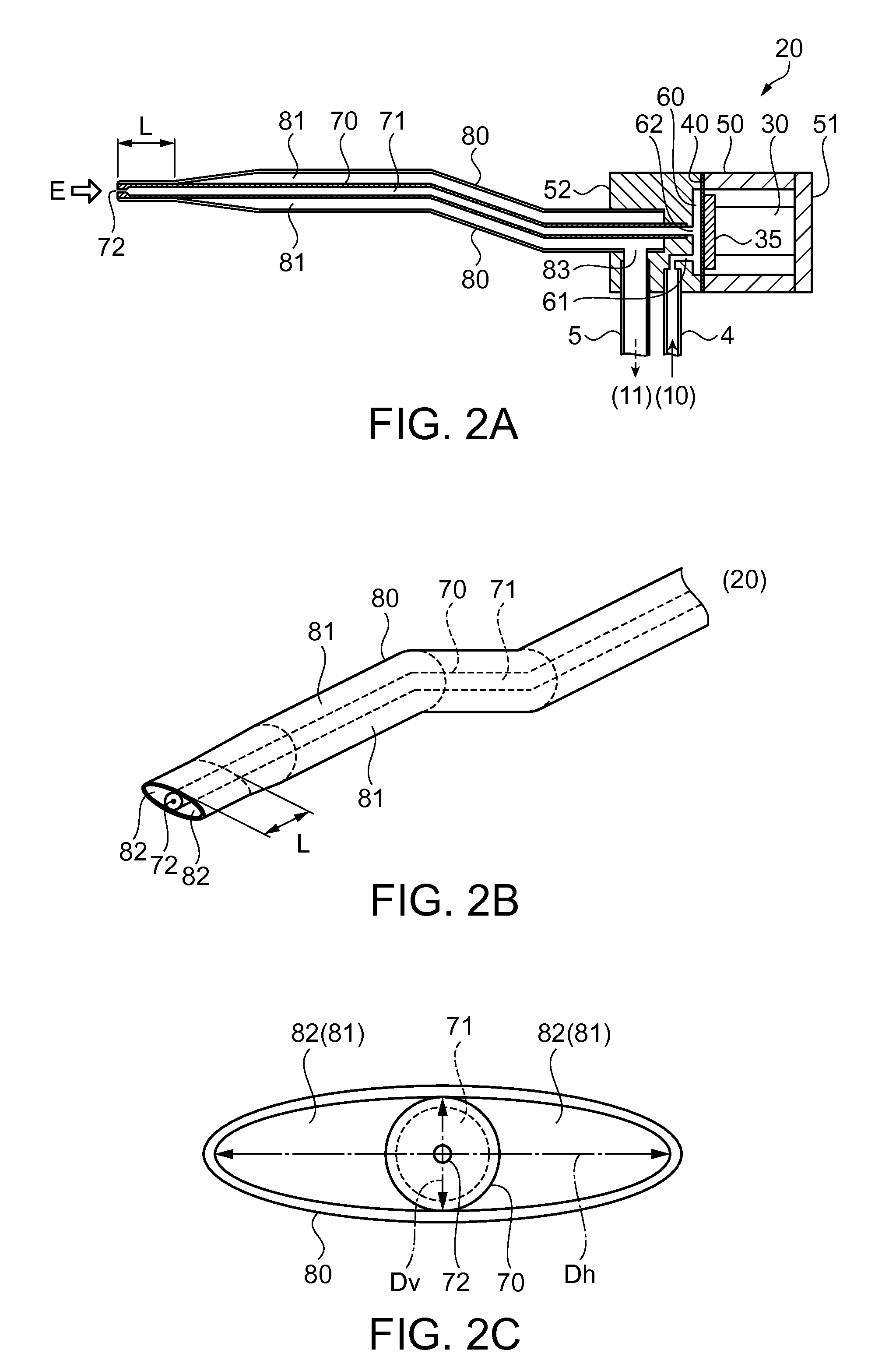 Fluid ejection device and medical instrument