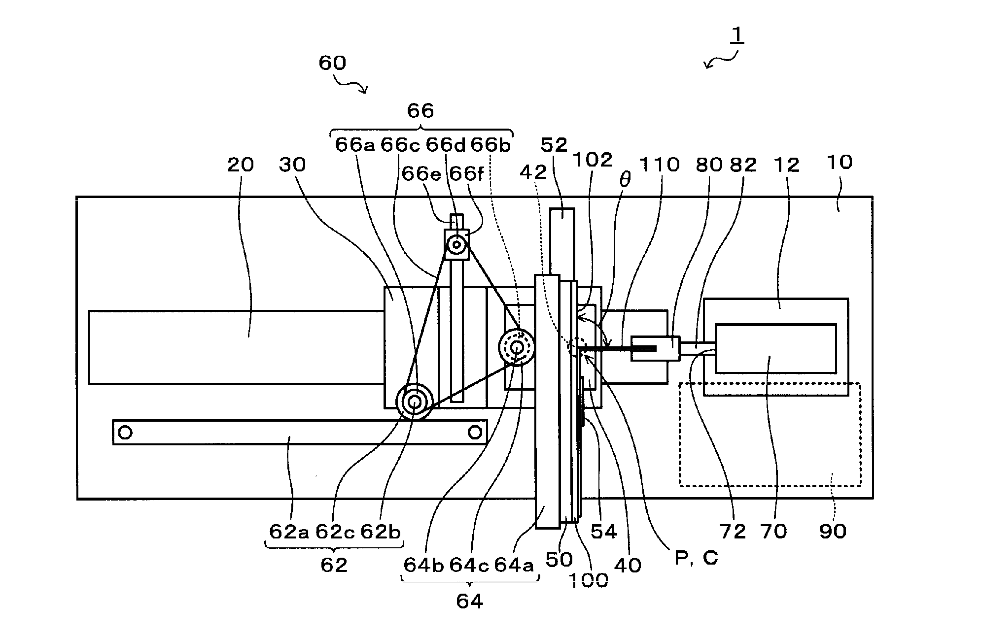 Device for peel test