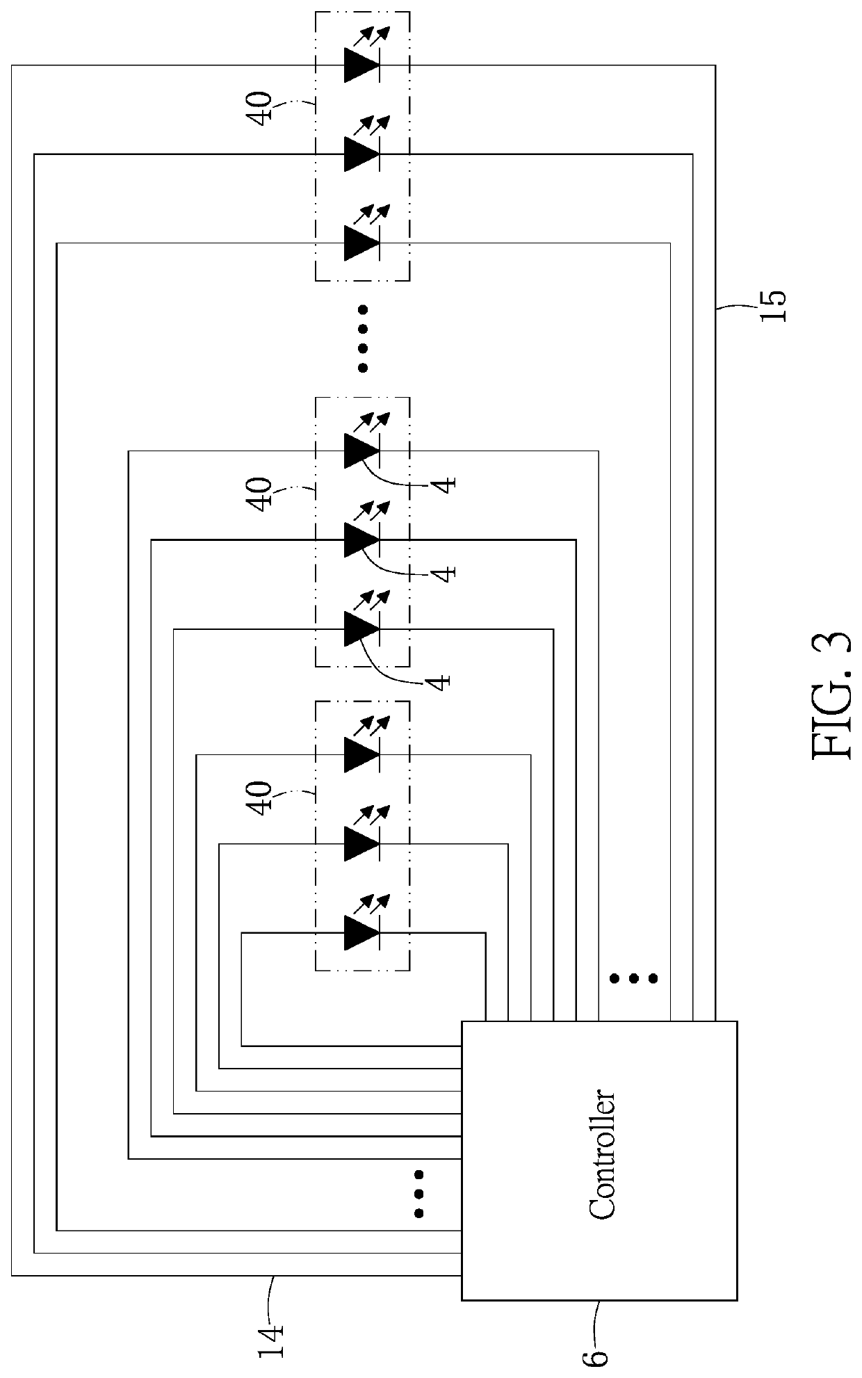 Lighting touchpad