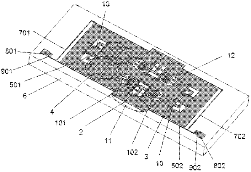 Switch linear phase shifter based on micro electro mechanical system (MEMS) capacitance and inductance phase shifting unit