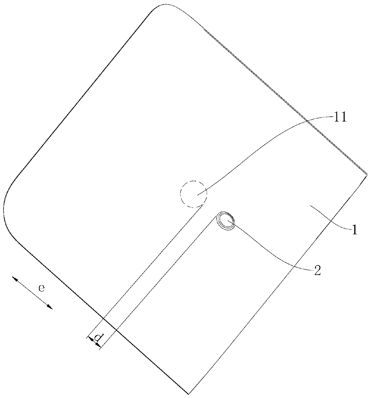 Shell assembly, electronic equipment and manufacturing method of anti-abrasion piece