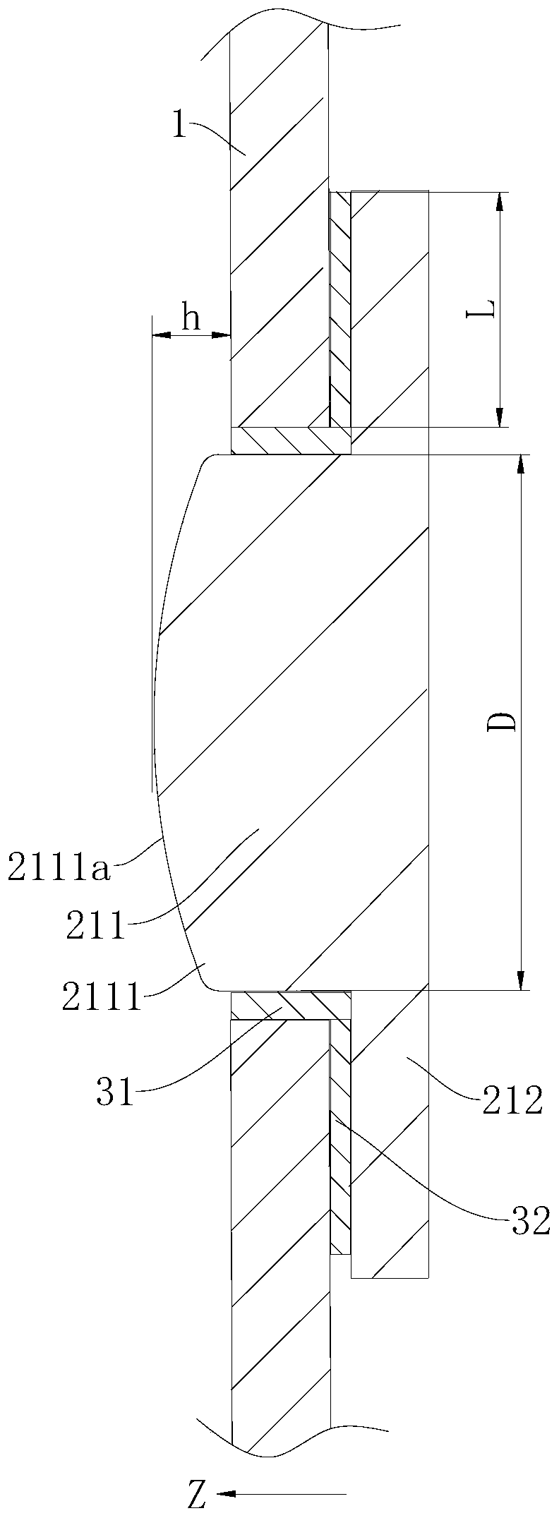 Shell assembly, electronic equipment and manufacturing method of anti-abrasion piece