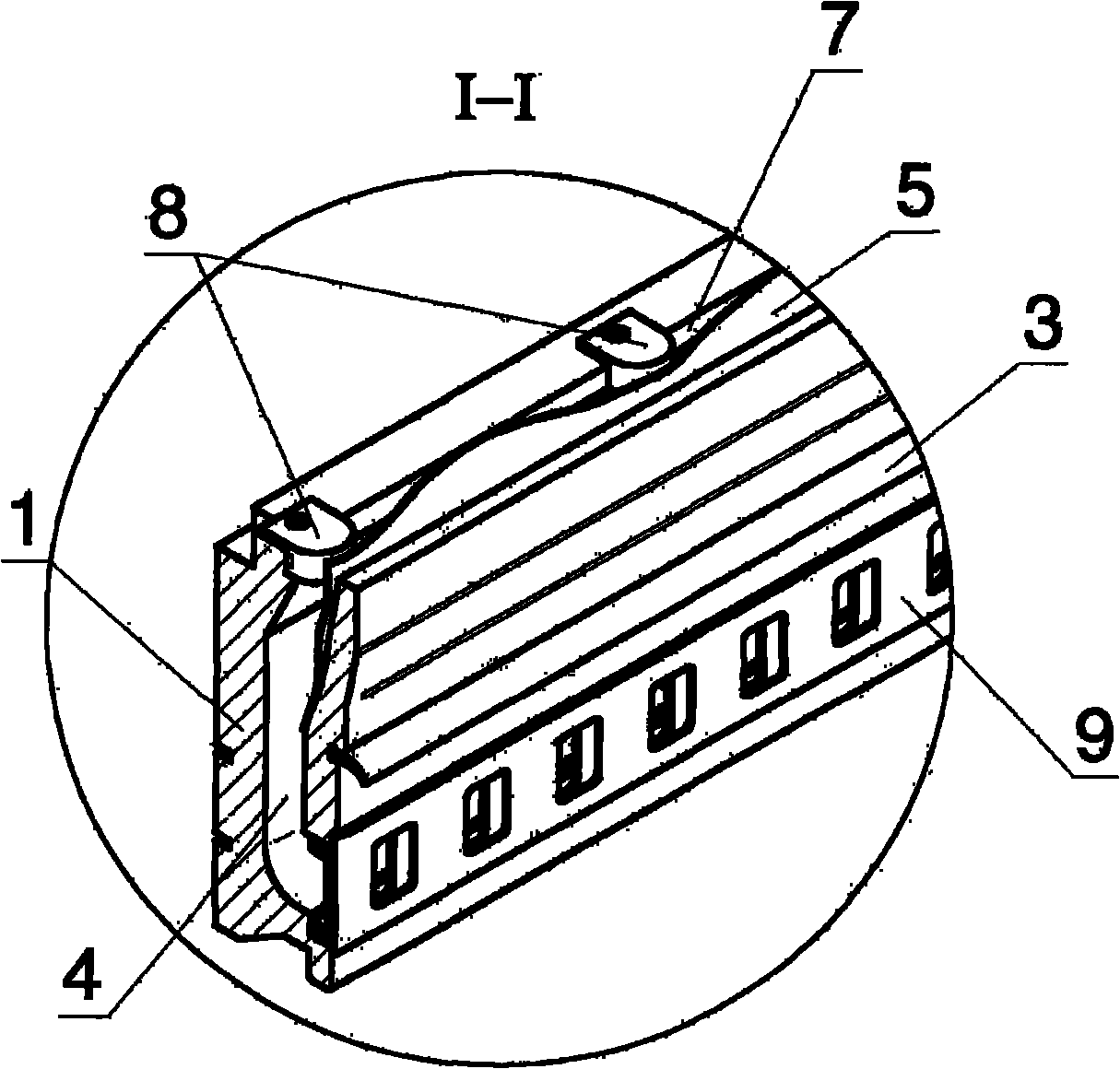 Roof window with air supply channel