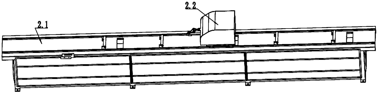 Profile multi-axial multi-station automatic drilling and milling combination production line and processing method thereof