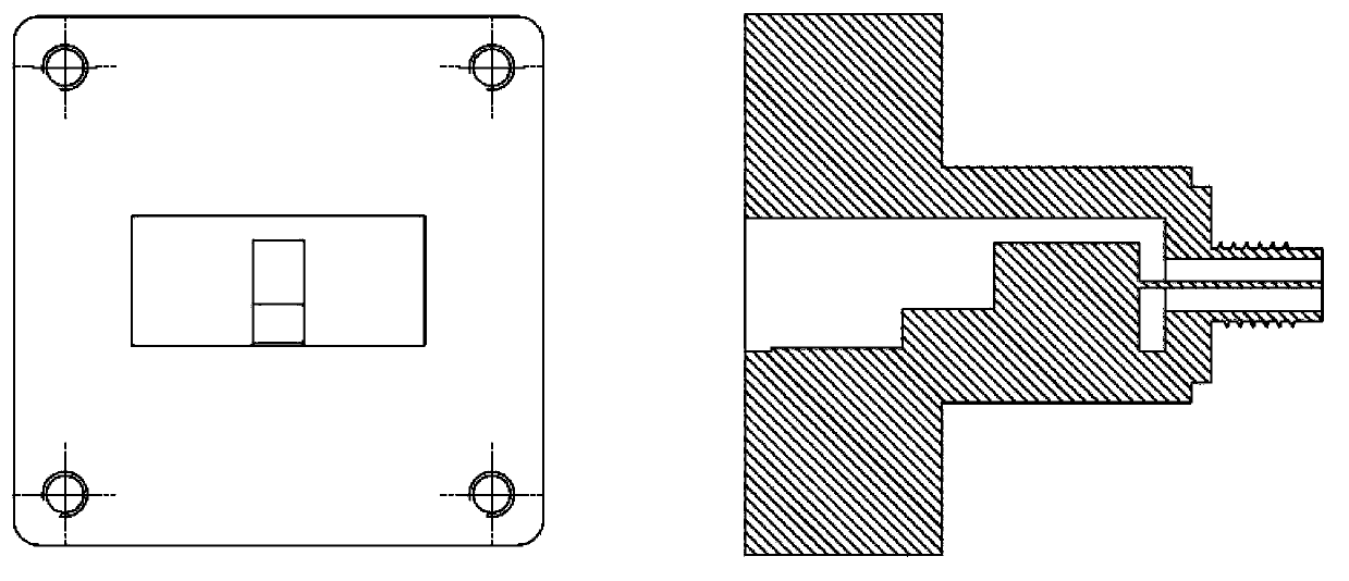 X-wave band high-power microwave integration radiation field measuring system