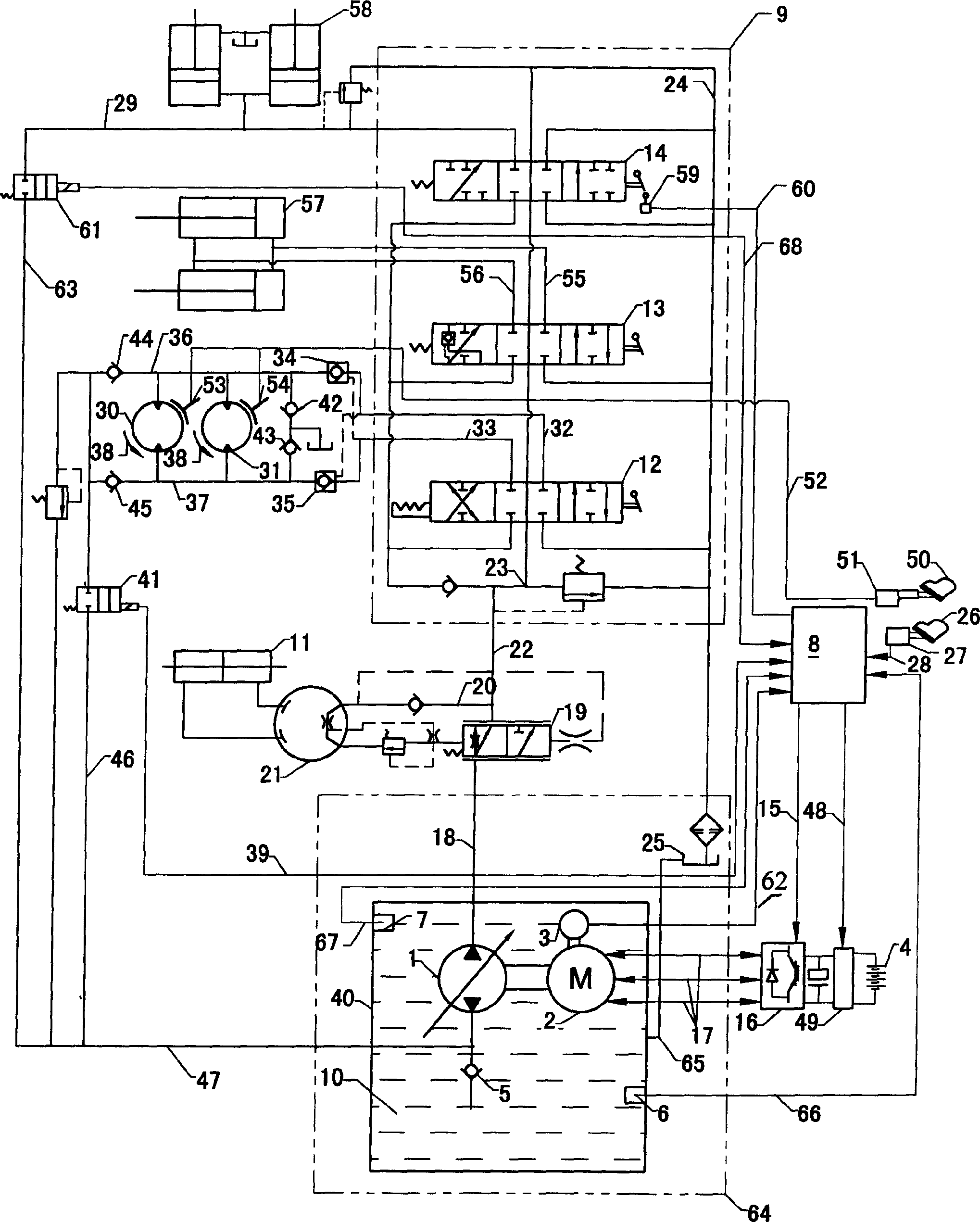 Energy-saving electrocar for loading unloading and transporting