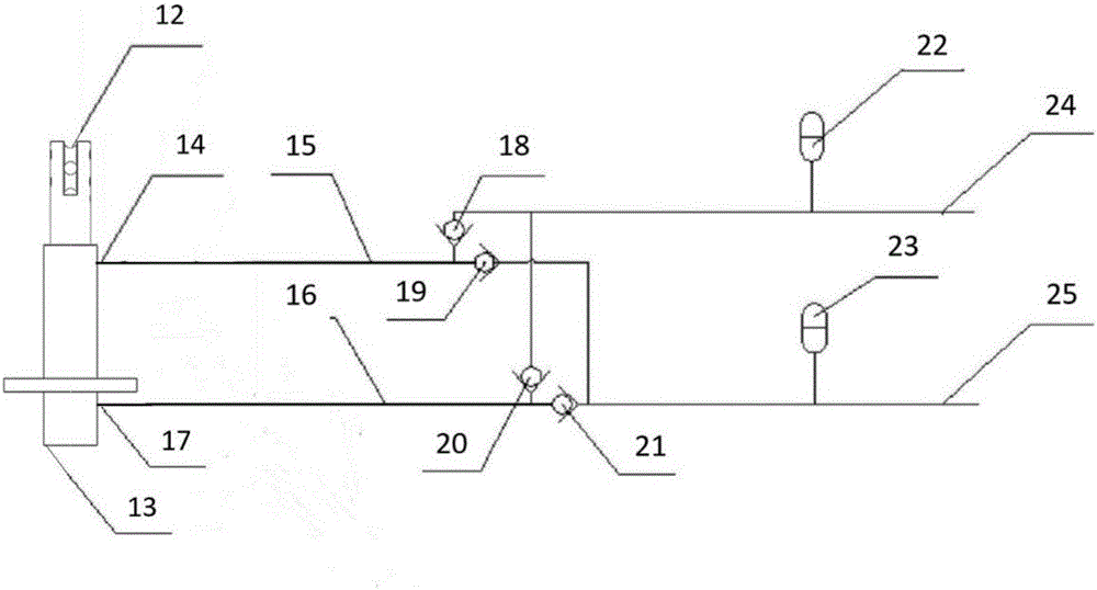 Multi-float-rod wave power generation device