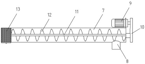 Automatic feeding device for industrial automatic production line