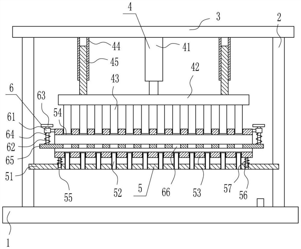 A kind of punching equipment for belt production