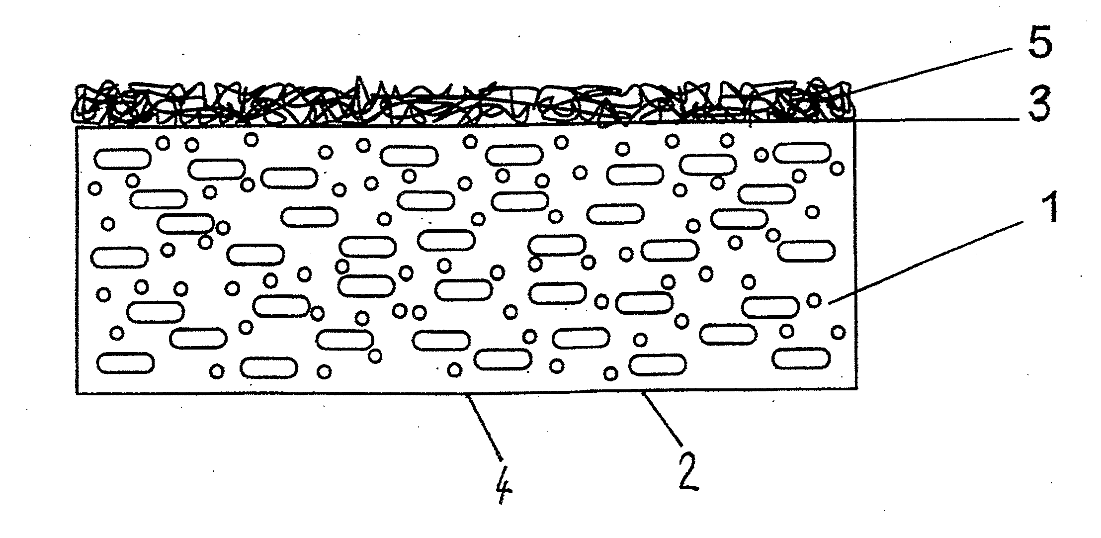 Method for continuously producing sponge bodies made of regenerated cellulose and a sponge body