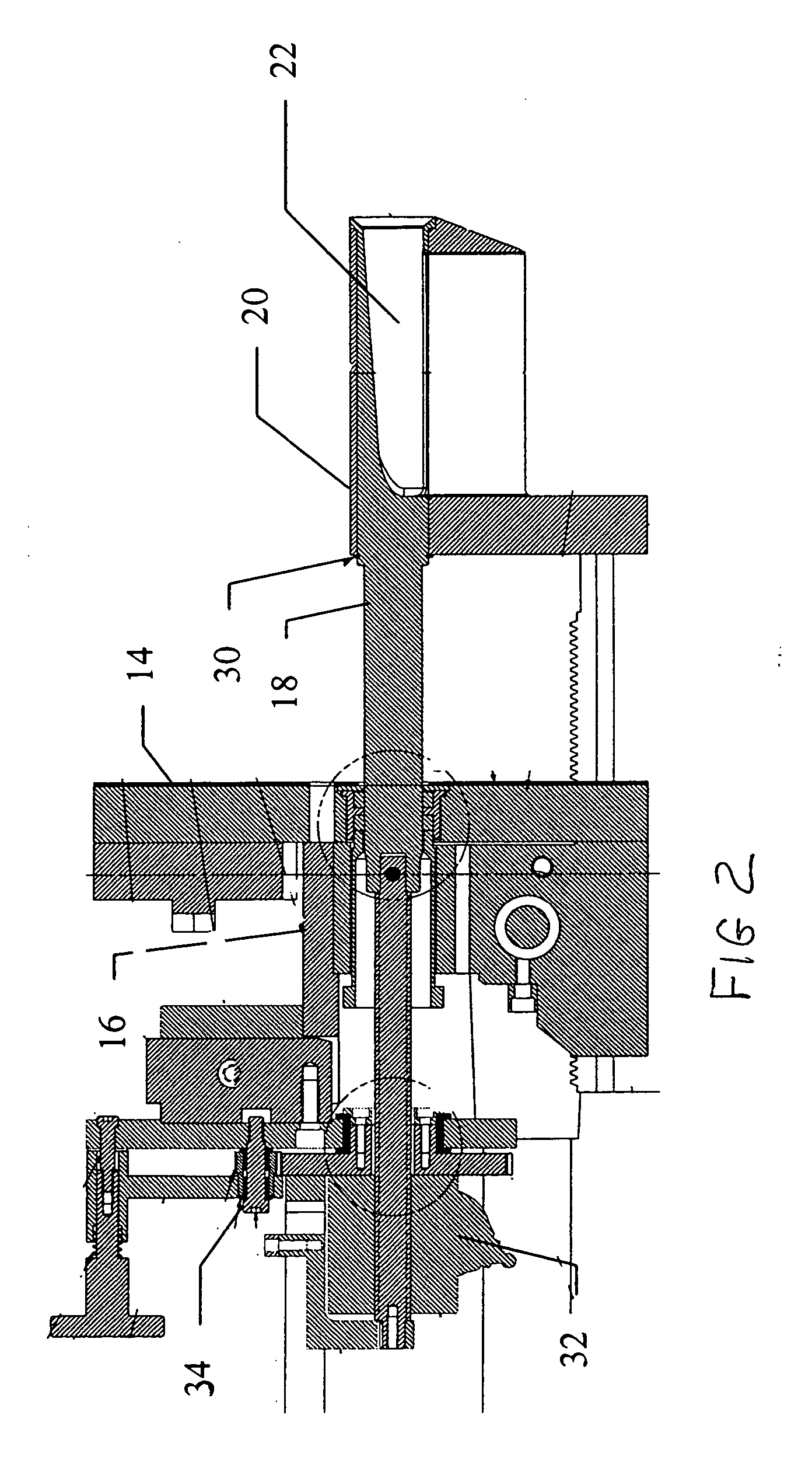 Internal die deckle with flow control