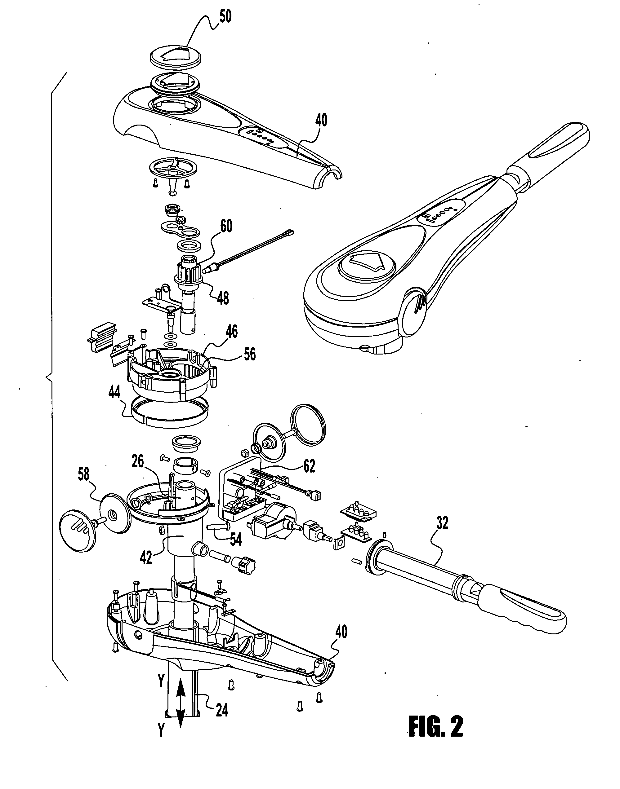 Trolling motor assembly