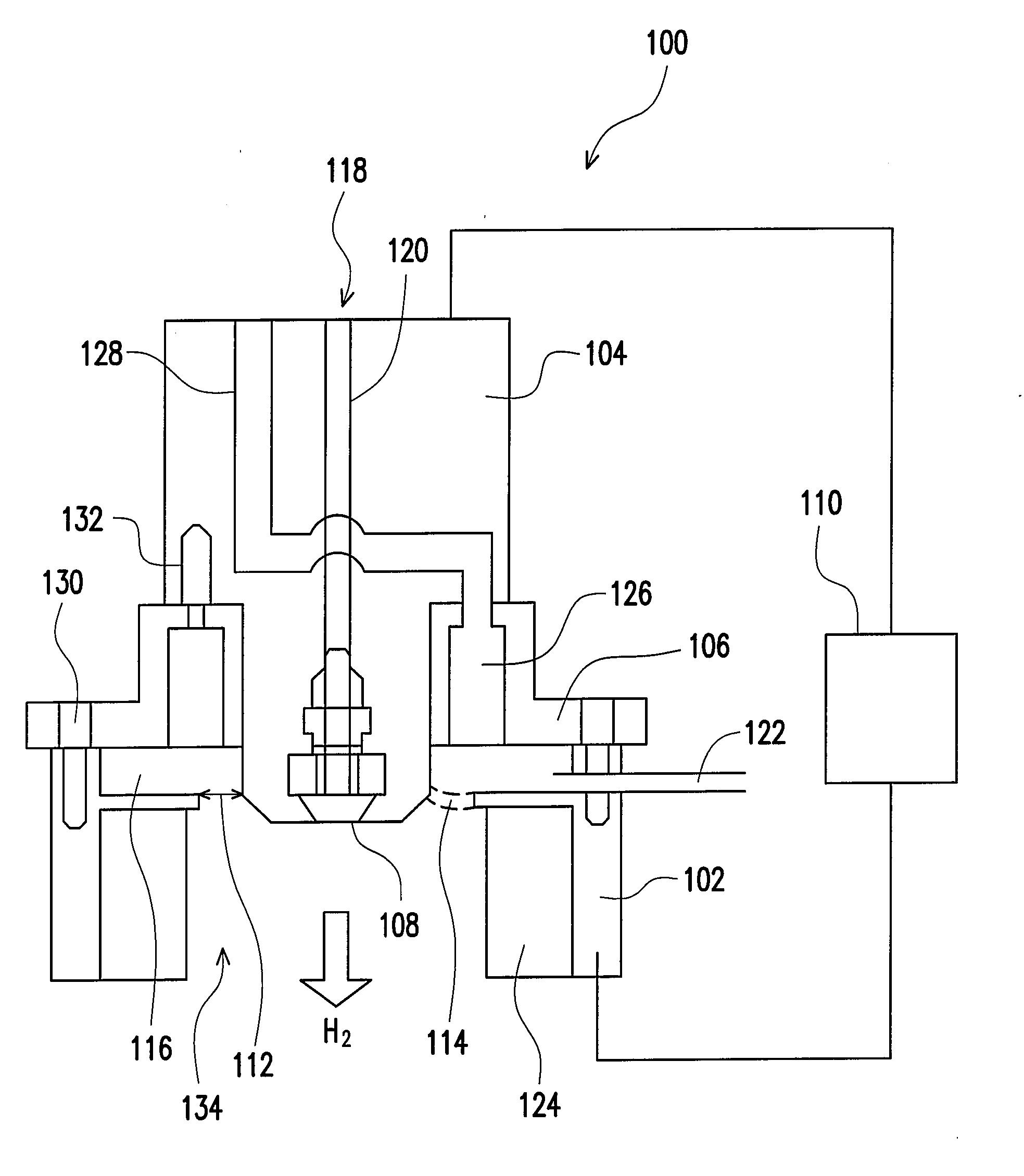 Plasma reformer and internal combustion engine system having the same