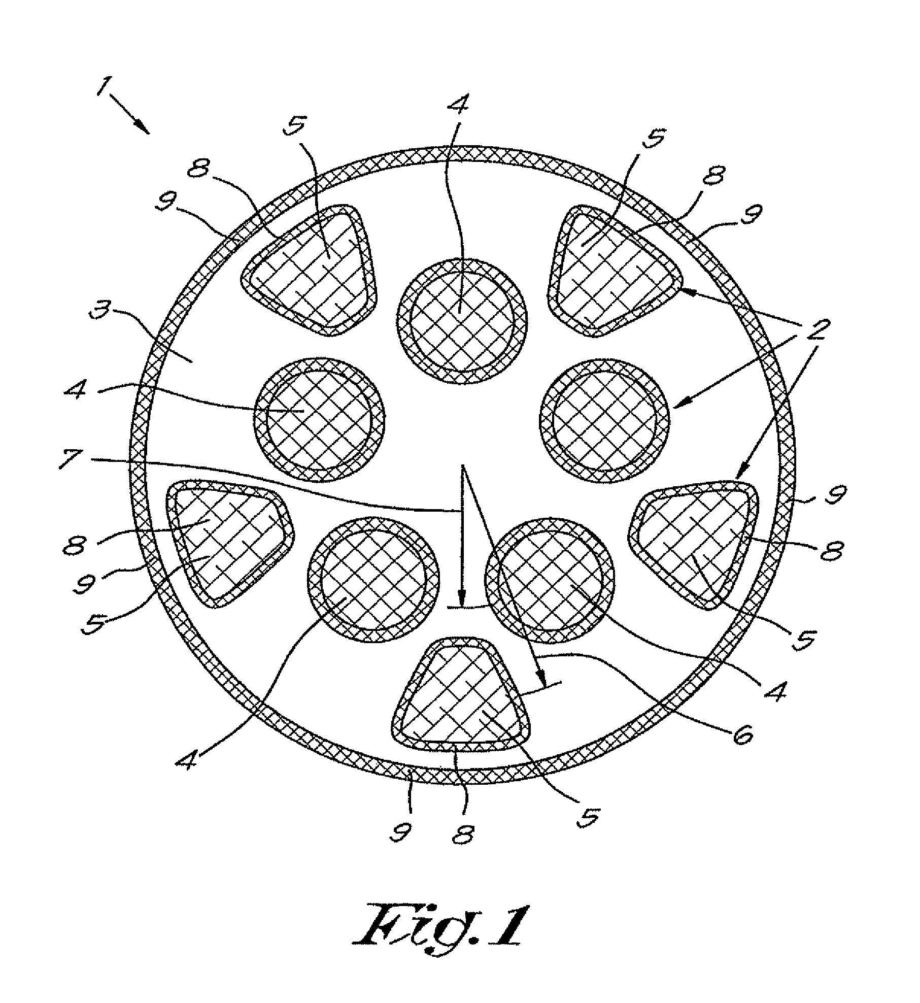 Monofilamentous string