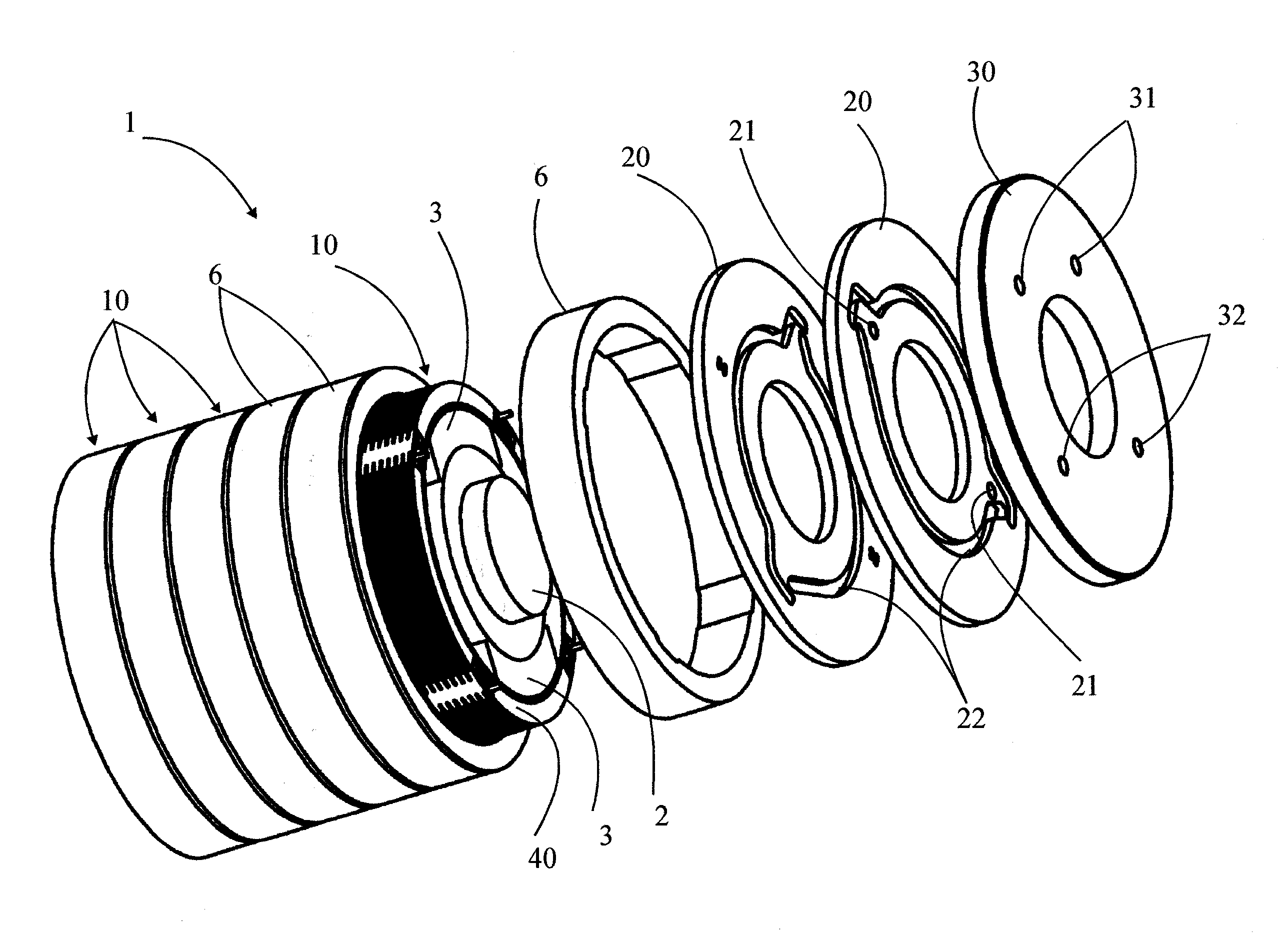 Magnetocaloric thermal generator